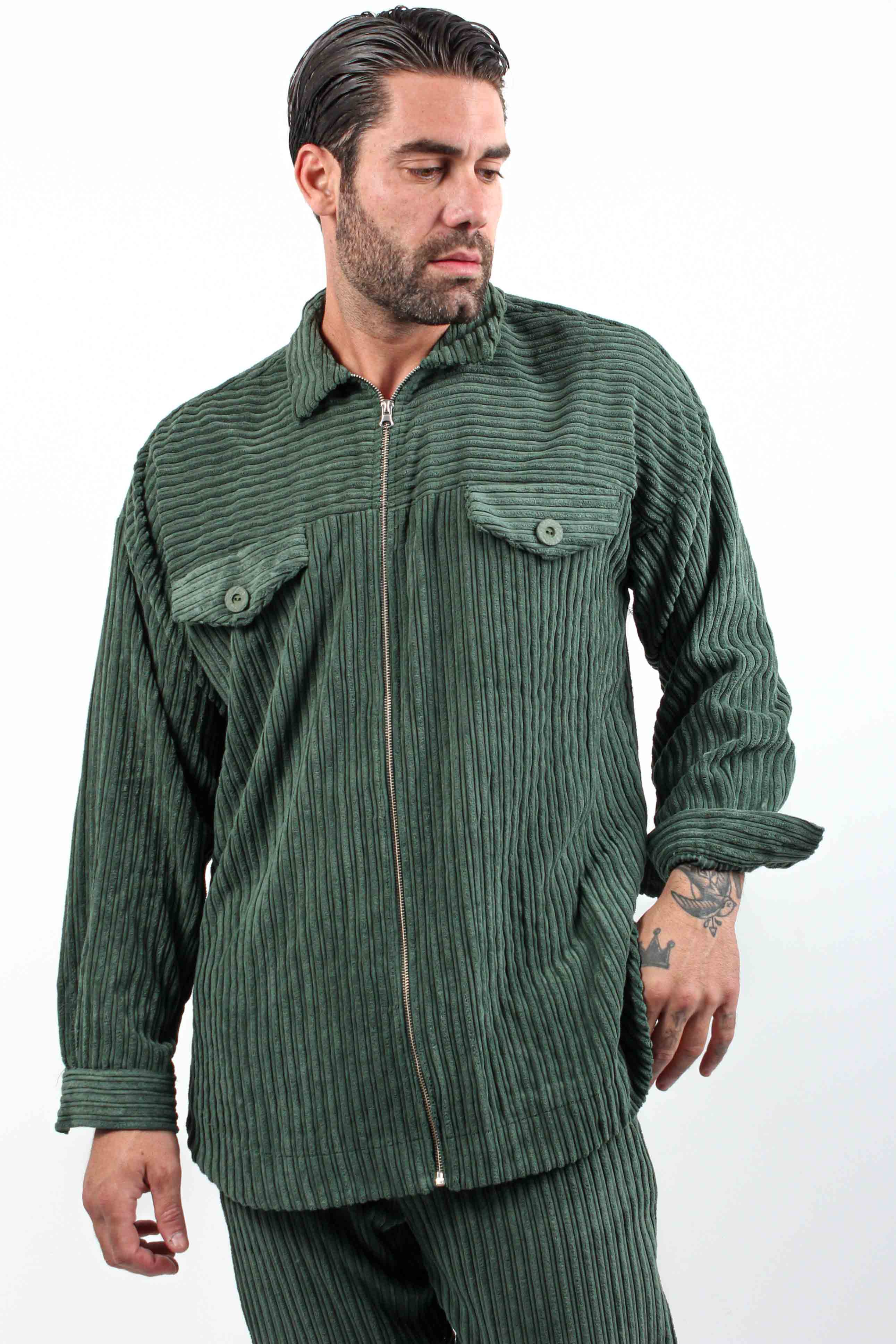 Overshirt With Zip - 19