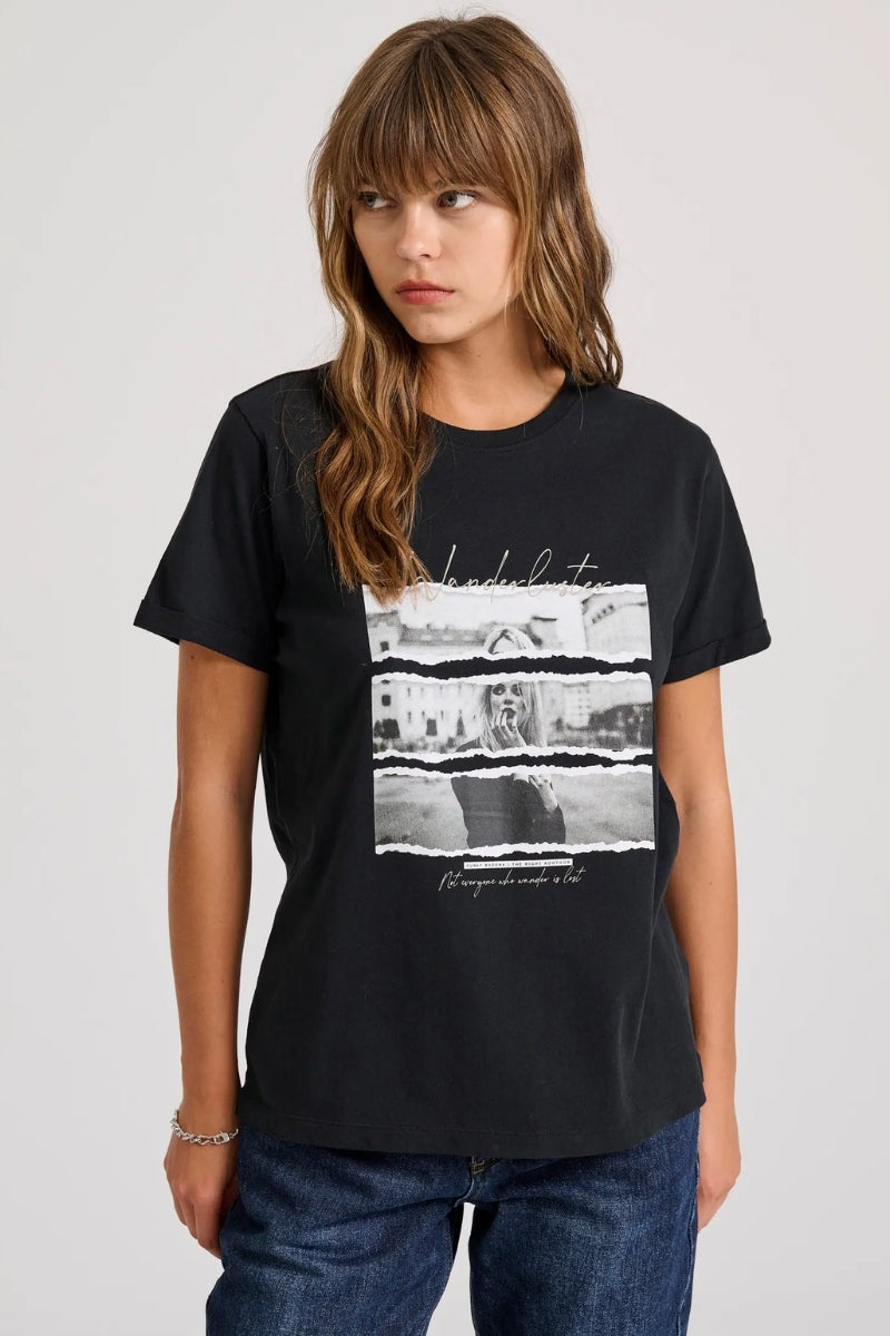 T-Shirt Km With Print - Funky Buddha