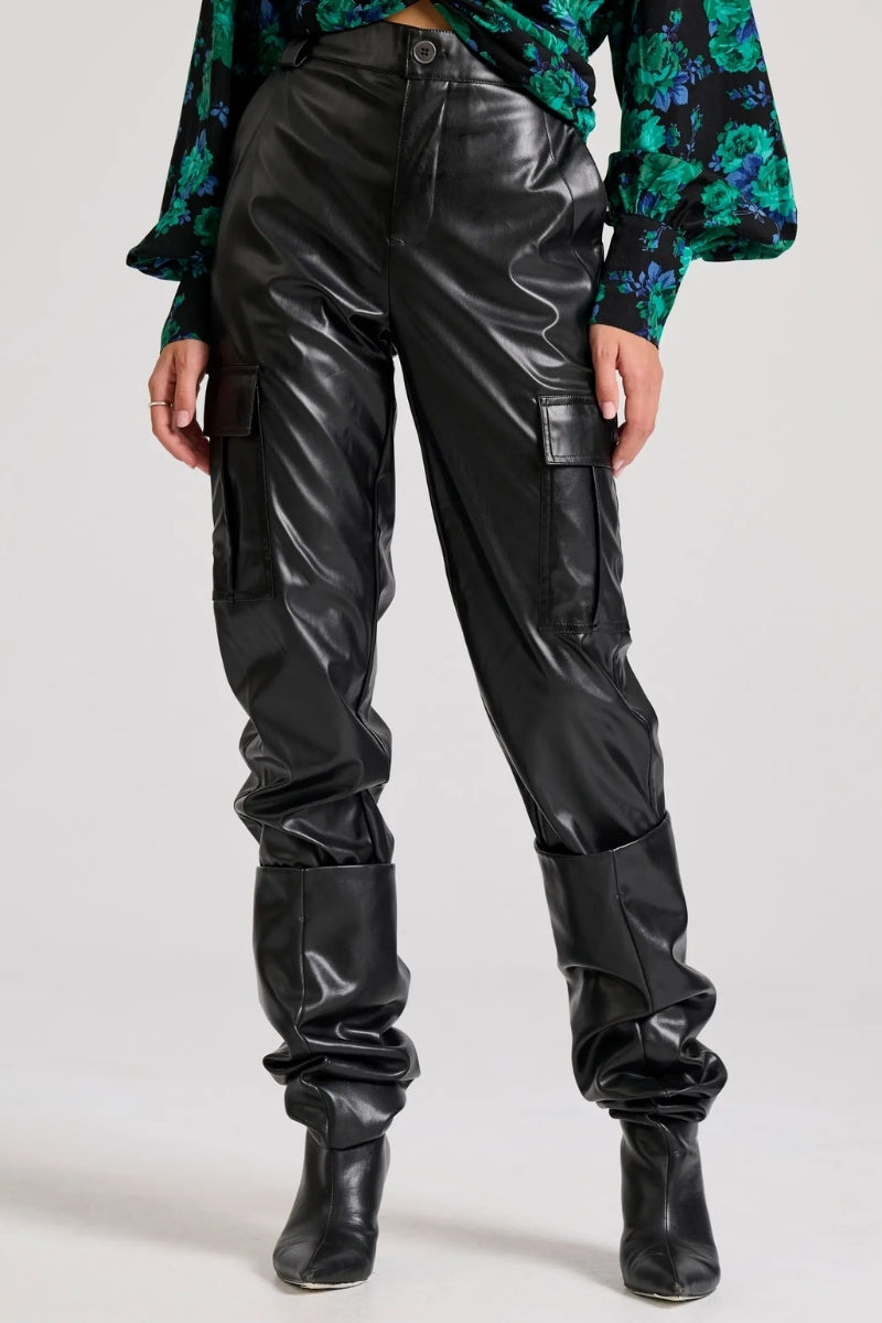 Trouser Cargo Leather - Funky Buddha
