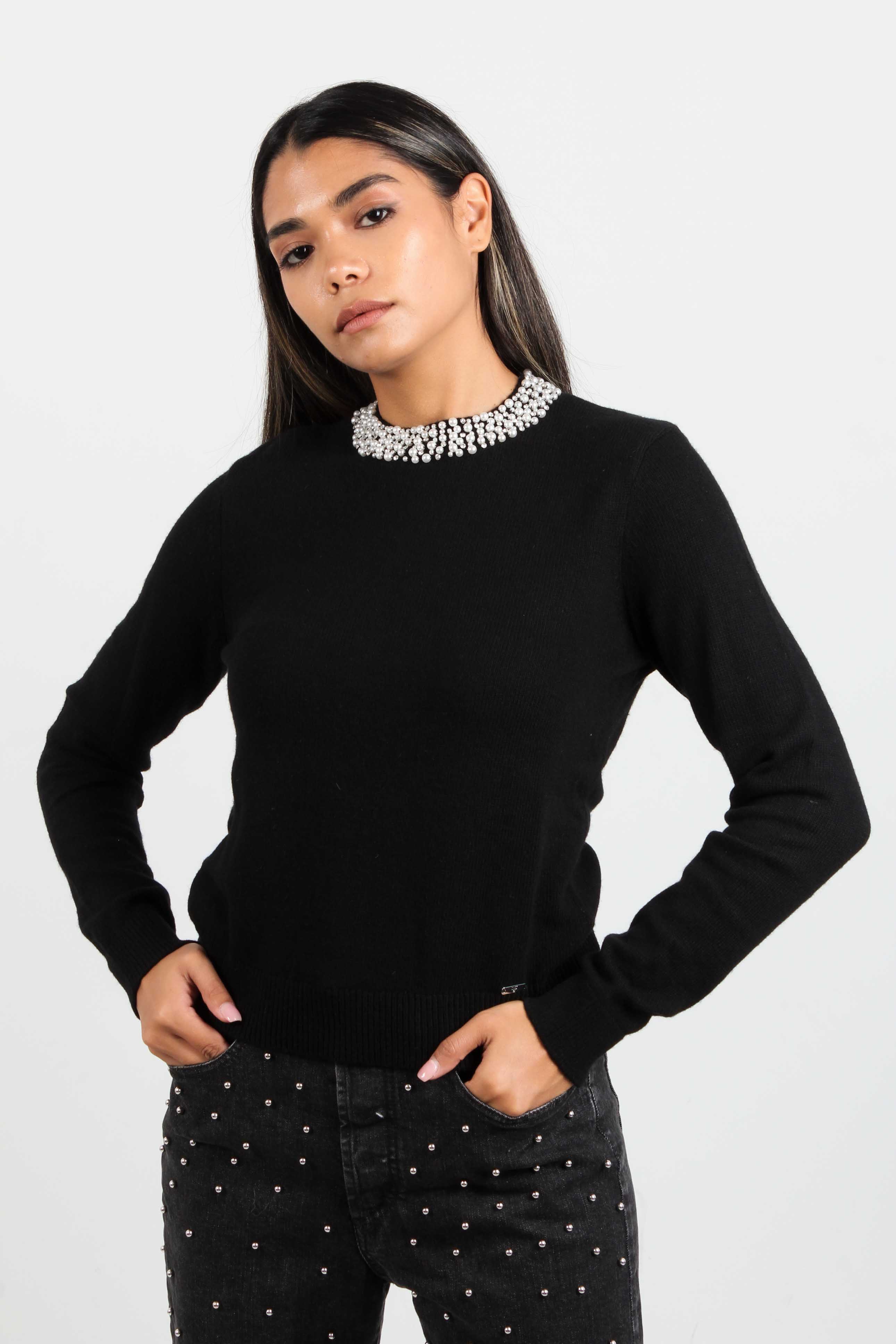 Knitted Top Roundneck - Fracomina