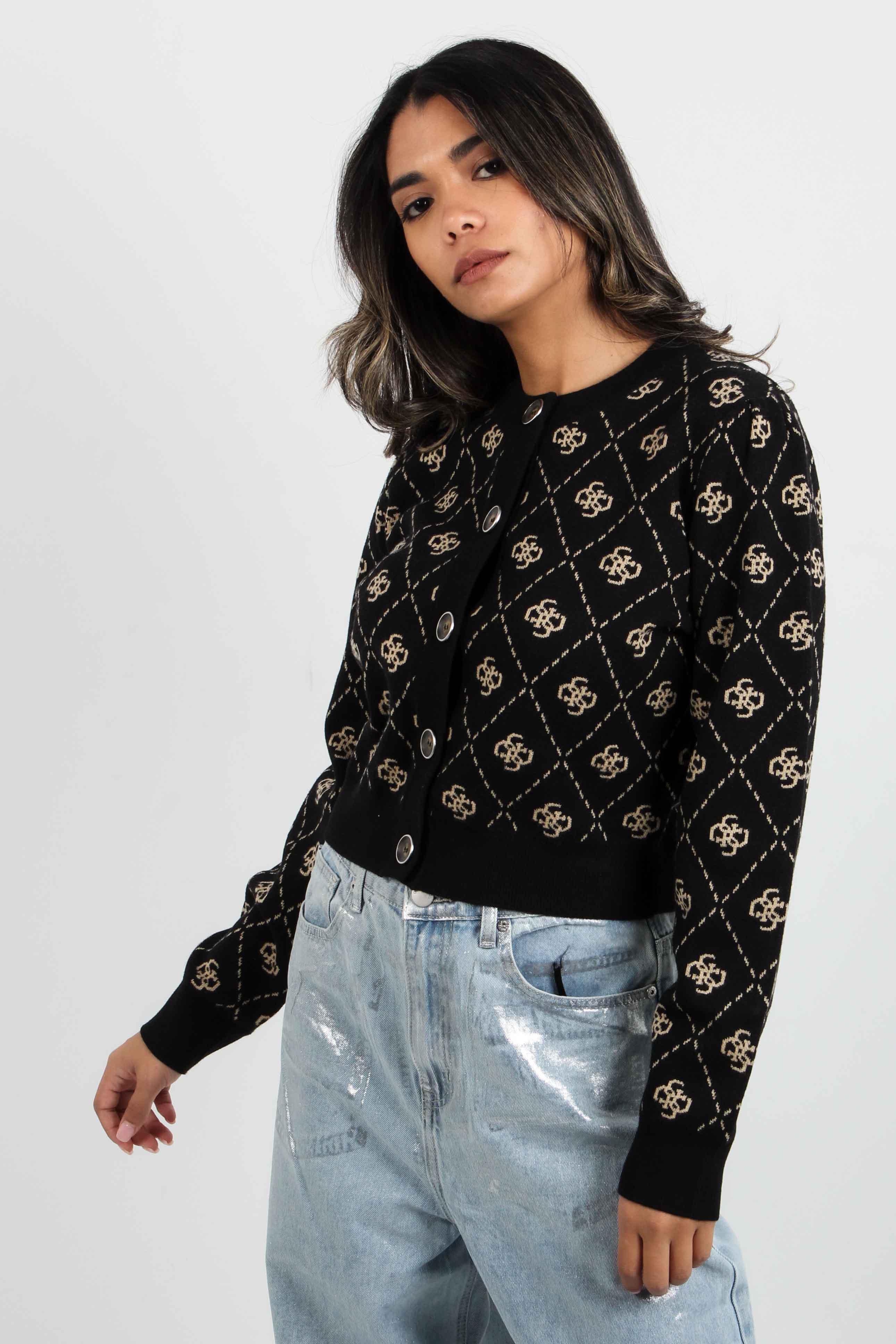 Cardi Knitted Top - Guess