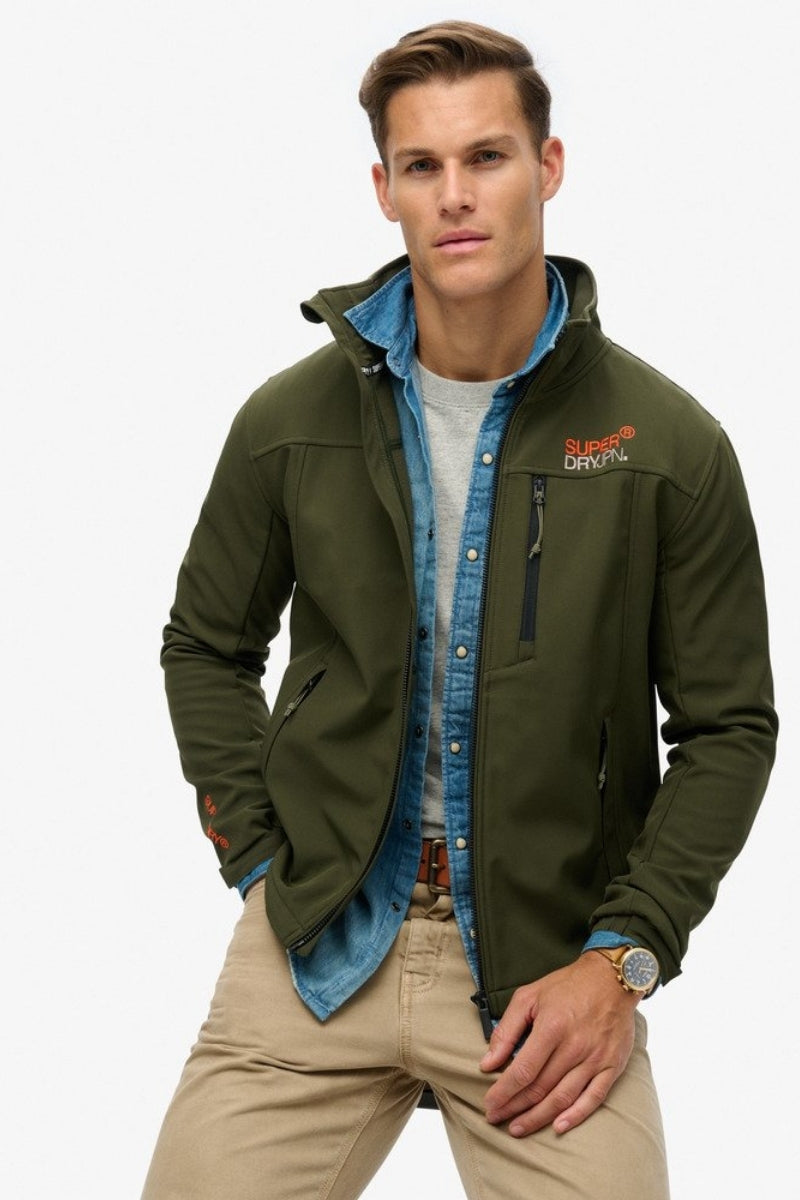 Softshell Trekker Track Jacket - Superdry