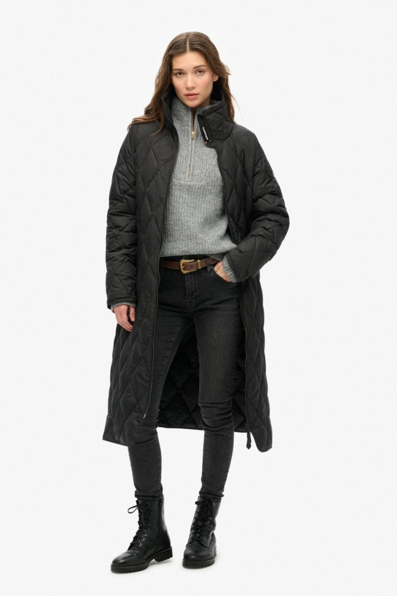 Superlong Quilt Jacket - Superdry