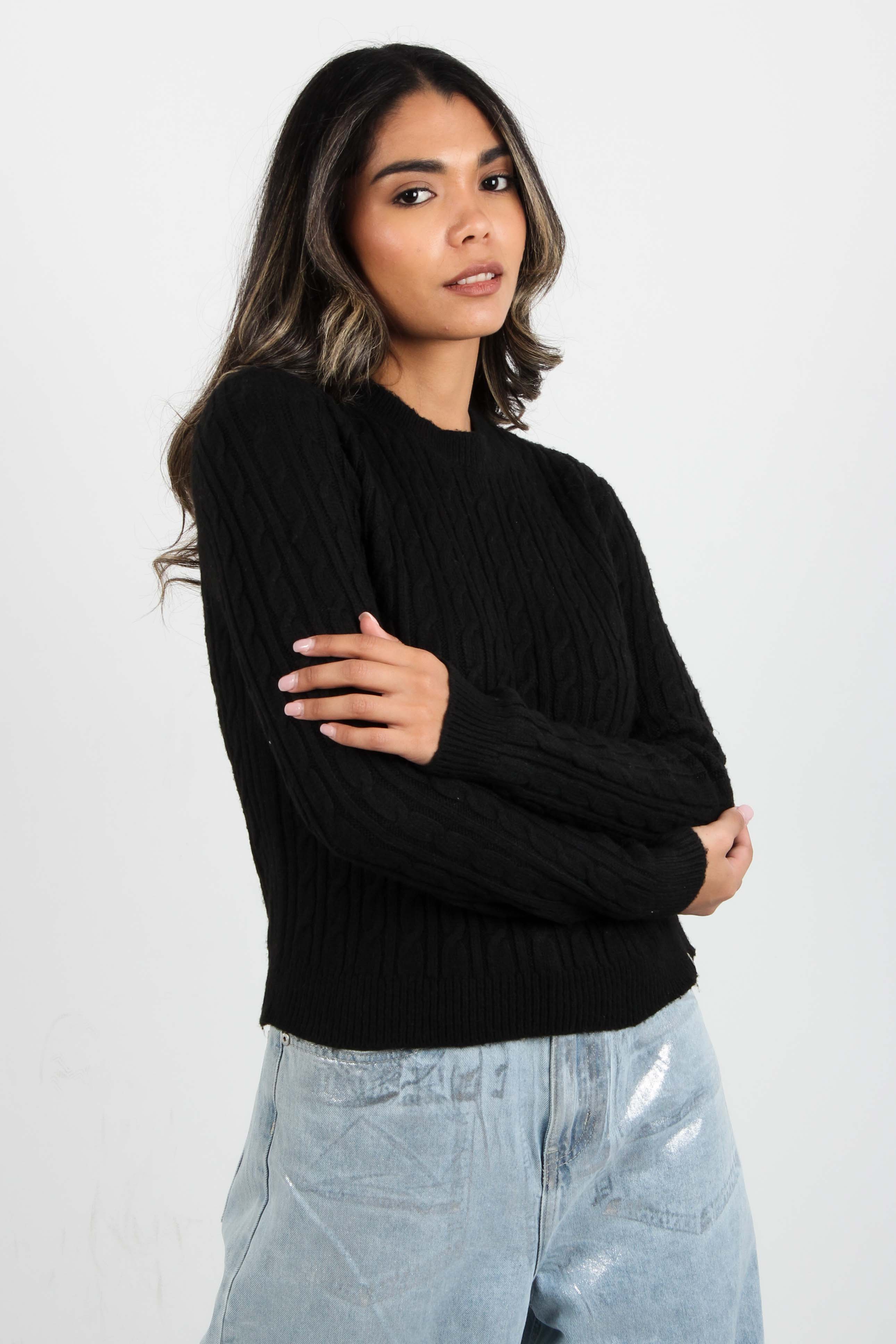 Knitted Top Crew Neck - Superdry