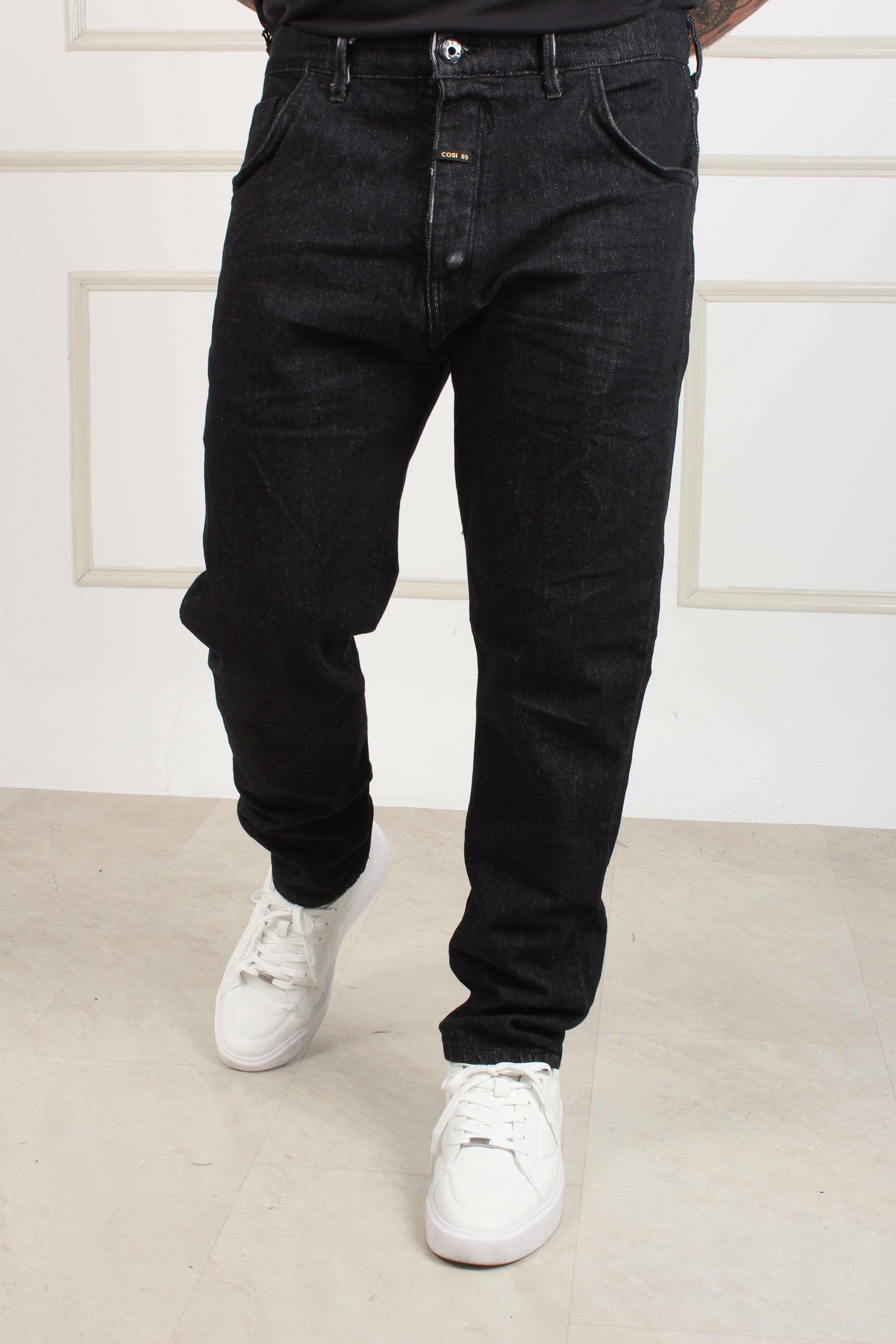Denim Trousers Black Appio 9 - Cosi Jeans