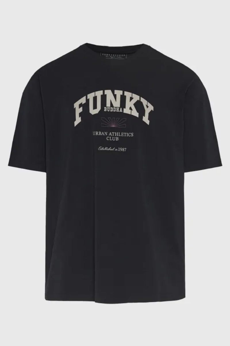 T-Shirt Km With Print - Funky Buddha