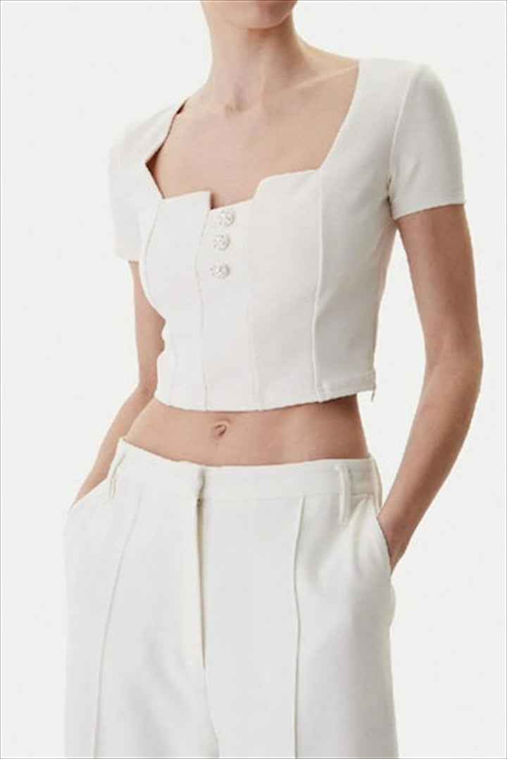 Square Nk Evelina Top - Guess
