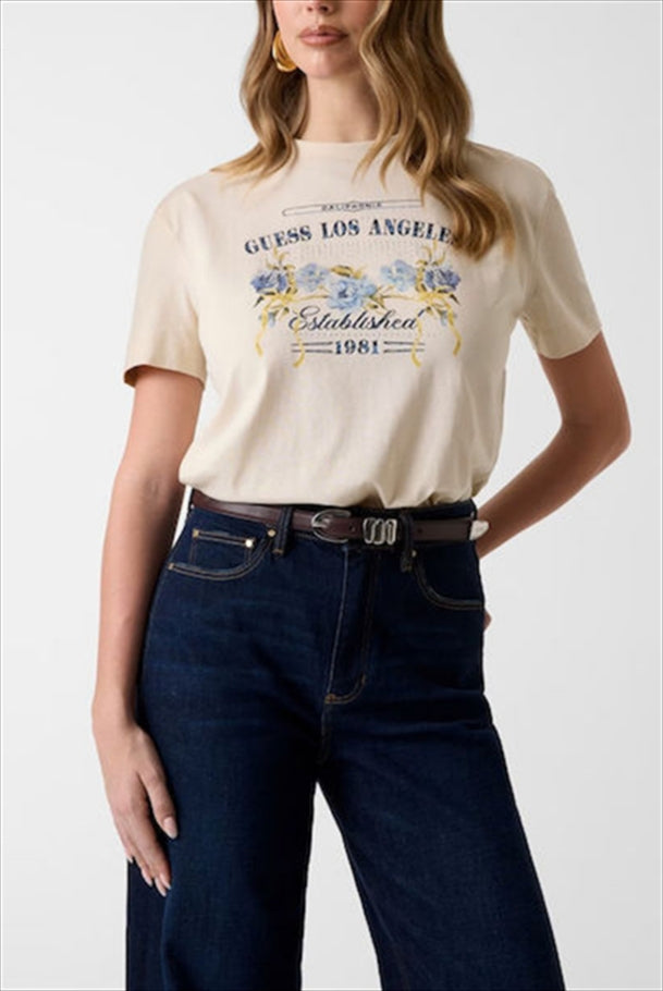 Flowers Box Tee - Guess