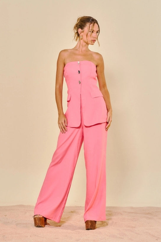 Jumpsuit Linen - Open