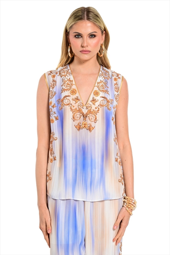 Top With Print - We Coss