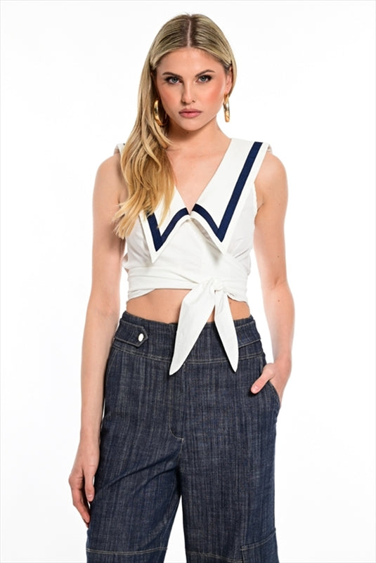 Top With Big Collar - We Coss