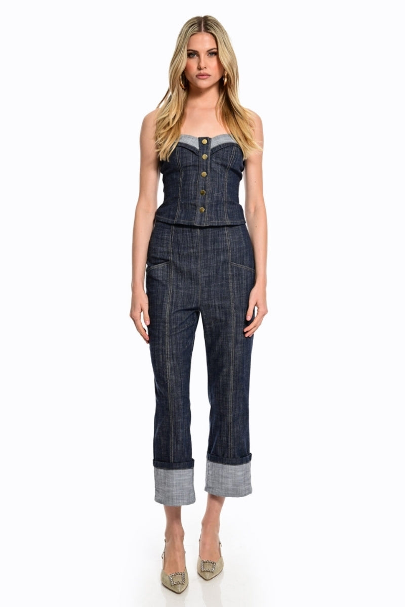 Trouser Jean High Waist - We Coss