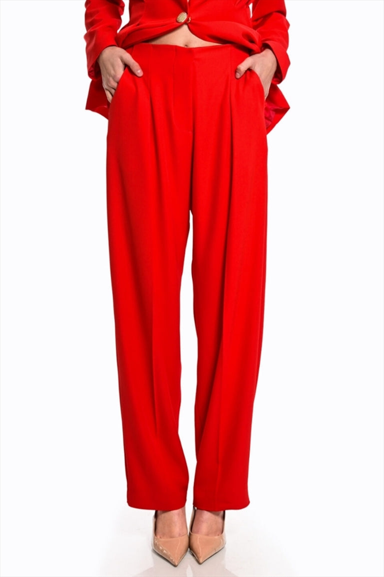 Trouser With Pockets High Waist - We Coss
