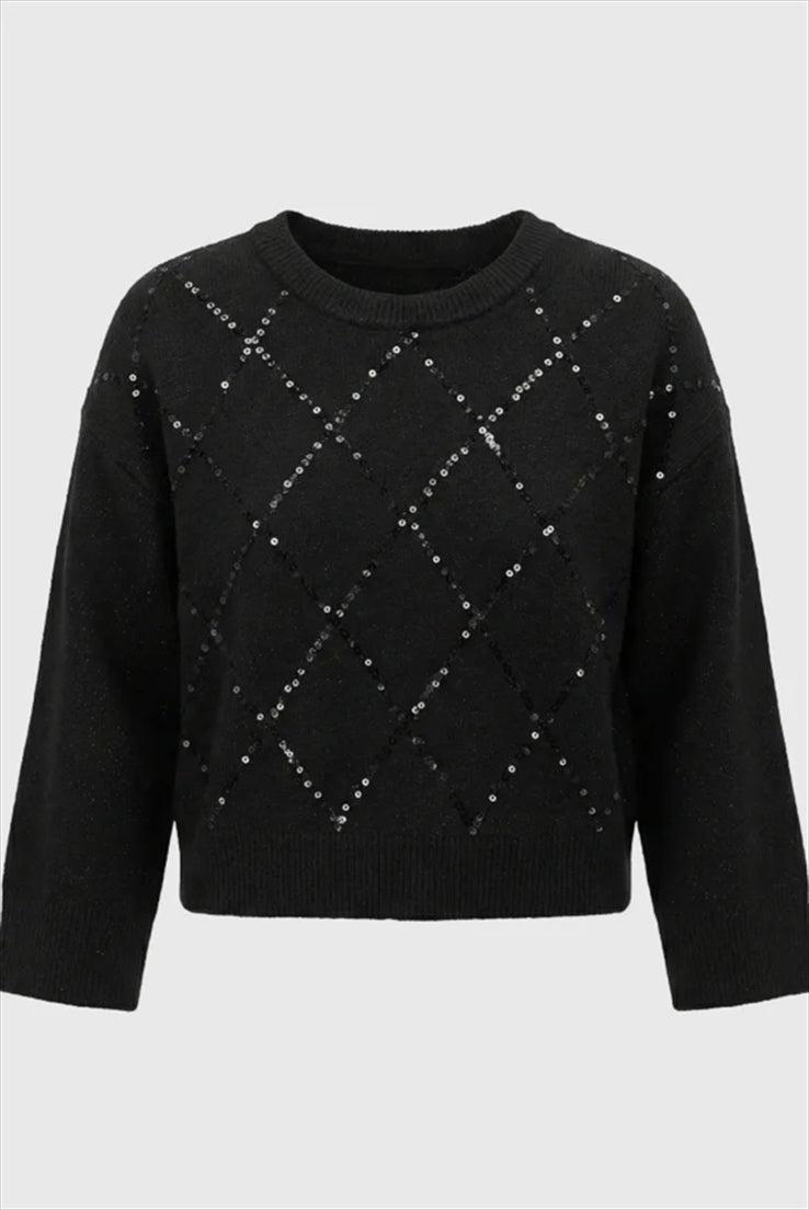 Knitted Top Crew Neck - Funky Buddha