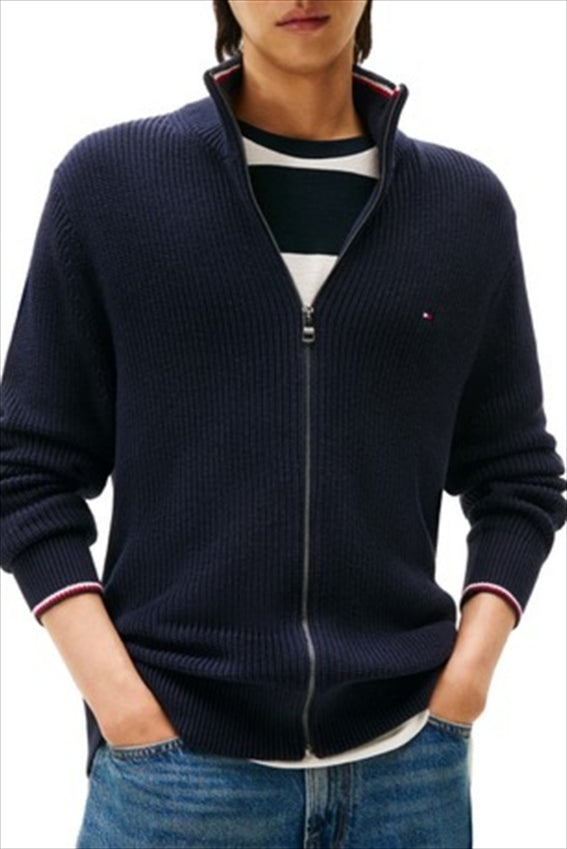 Knitted Top Zip - Tommy Hilfiger