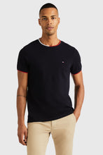 Load image into Gallery viewer, RWB TIPPED PIQUE TEE