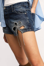 Load image into Gallery viewer, DENIM SHORTS D0IEEH0W6G