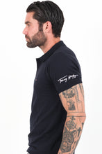 Load image into Gallery viewer, SIGNATURE SLV LOGO SLIM POLO