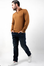 Load image into Gallery viewer, PIMA ORG CTN CASHMERE ZIP MOCK