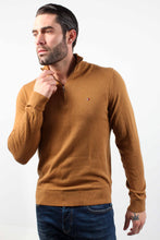 Load image into Gallery viewer, PIMA ORG CTN CASHMERE ZIP MOCK