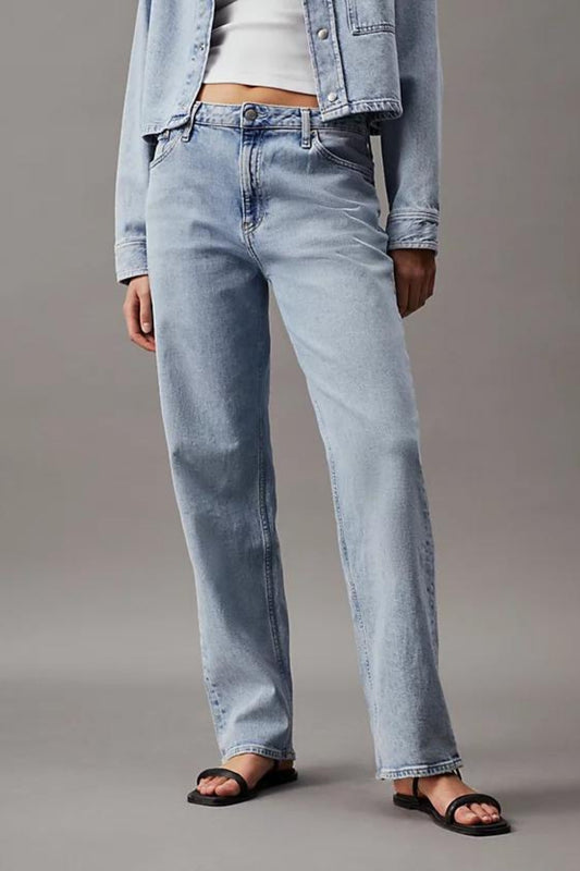 LOOSE STRAIGHT TROUSERS JEANS