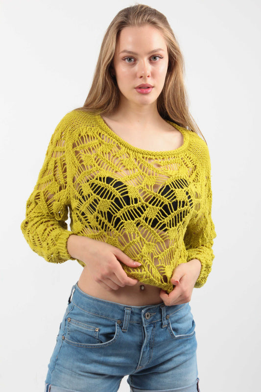 KNITTED TOP M6389PS29