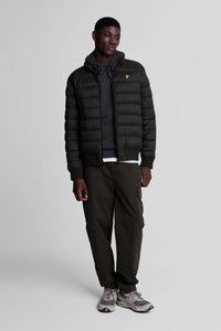 FUNNEL NECK WADDED JACKET