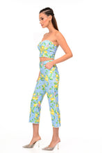 Load image into Gallery viewer, LEMON PRINT CROP PANTS