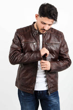 Load image into Gallery viewer, MUSTANG SHEEP VEG DYED LEATHER JACKET