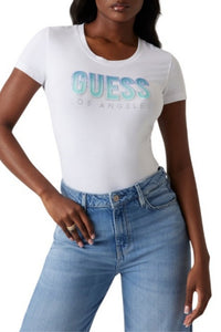 GLITTER DEGRADE LOGO TEE