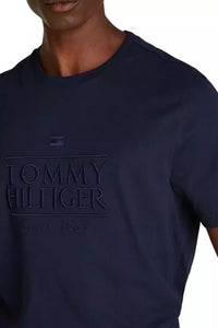 HILFIGER EMBROIDERY LOGO TEE