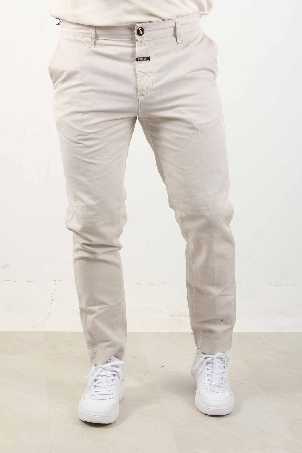 TROUSERS 65COT 35LIN 2EL