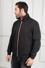 Load image into Gallery viewer, GLOBAL STRIPE SWEATER ZIP
