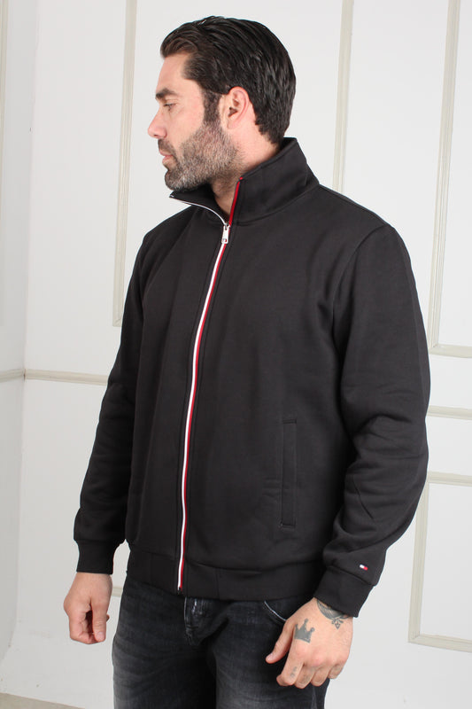 GLOBAL STRIPE SWEATER ZIP