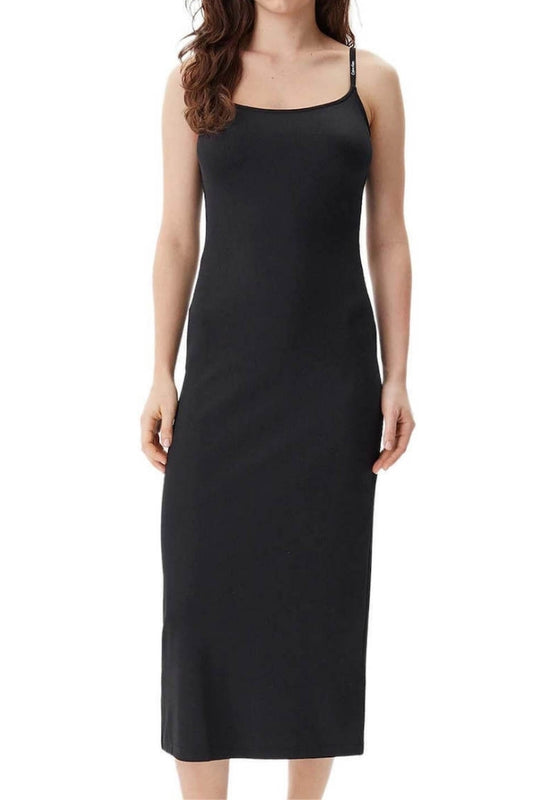 LOGO STRAPPY DRESS