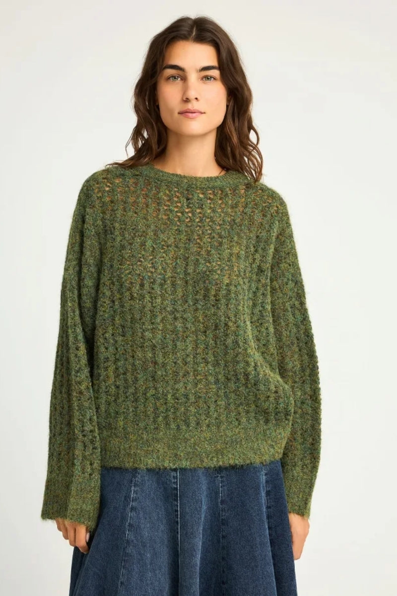 KNITTED TOP NECK