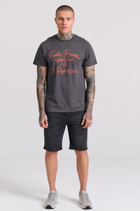 T-SHIRT KM WITH PRINT