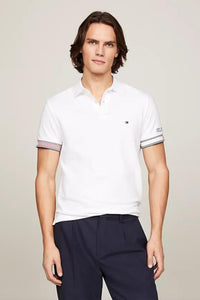 FLAG CUFF SLIM POLO