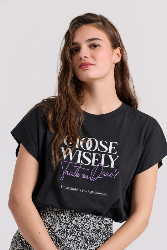 T-SHIRT KM WITH PRINT