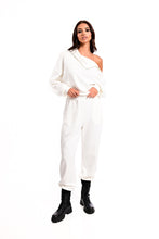 Load image into Gallery viewer, TURTLENECK SWEATSHIRT WITH ZIPPER