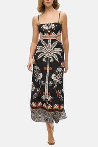 CUT OUT MAXI DRESS