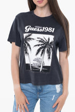 Load image into Gallery viewer, TOP PALM PRINT WASHED
