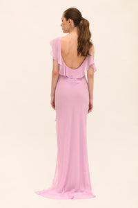 DRESS MUSLIN RUFFLES