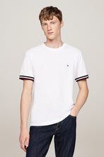 Load image into Gallery viewer, GLOBAL STRIPE CUFF PIQUE TEE