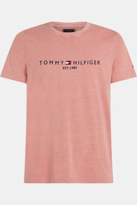 GARMENT DYE TOMMY LOGO TEE