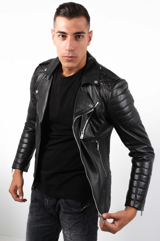 Boda Sheep Semi Analine Leather Jacket - Arma Leather
