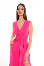 Load image into Gallery viewer, TIE-UP MAXI DRESS