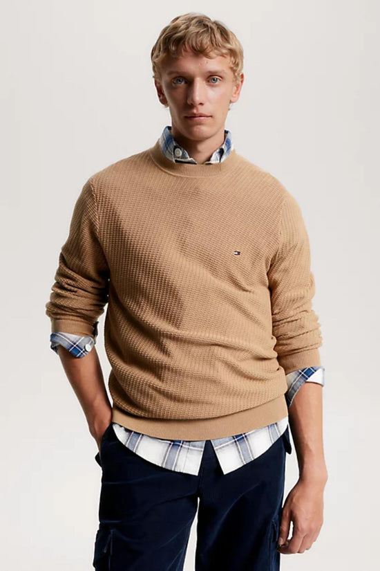 Rectangular Structure Crew Nk - Tommy Hilfiger