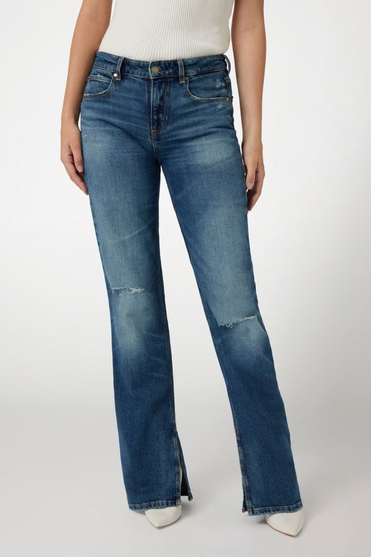 TROUSER JEAN PAULETTE FLARE SPLIT