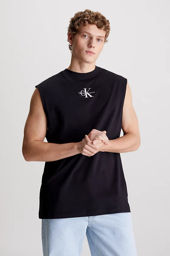 Monologo Sleeveless Tee - Calvin Klein
